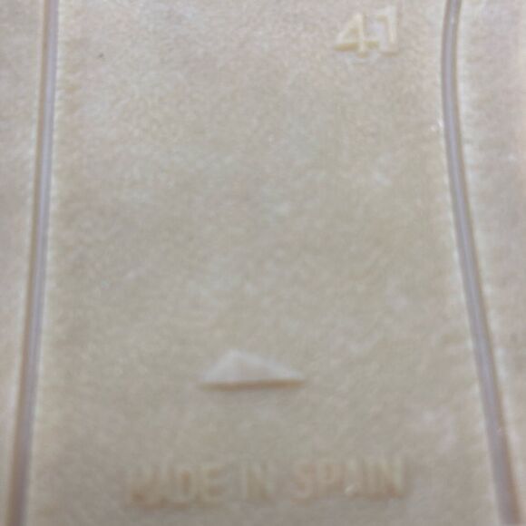 Gaimo Anthropologie Suede/Leather Espadrille Size 10,5 Handymade in Spain - Picture 7 of 8